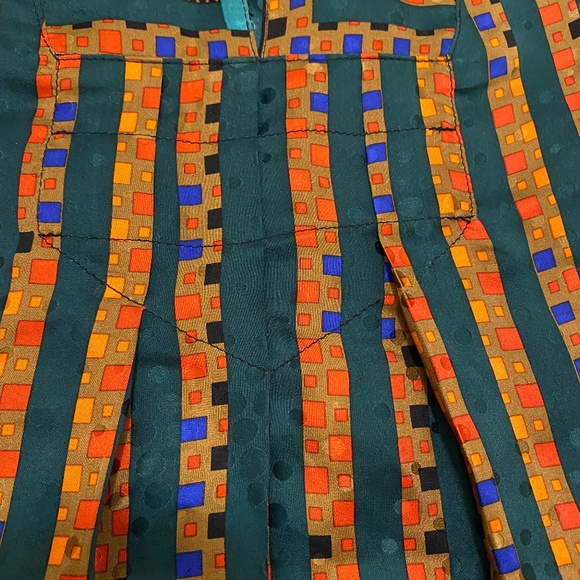 Anna Sui Silk Mini Dress Size 4 - Picture 4 of 8